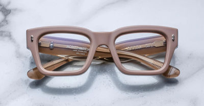 Jacques Marie Mage Suze - Porter Glasses In Beige