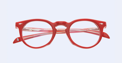 Jacques Marie Mage Percier - Vermillion Glasses In Red