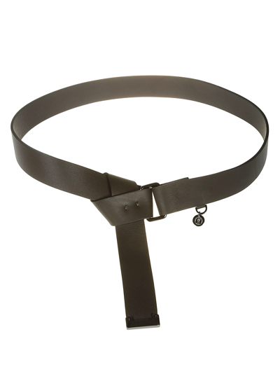 Peserico Classic Tie Belt In Brown