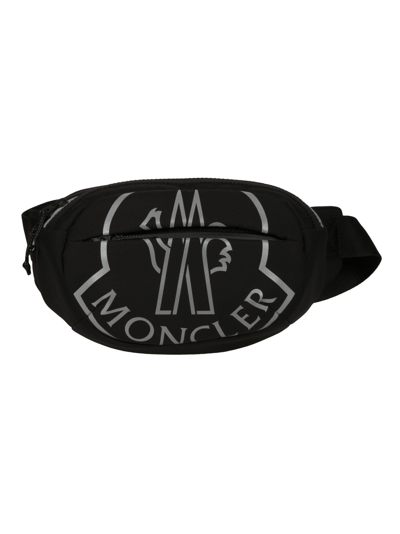 Moncler Cut Belt Bag In 999