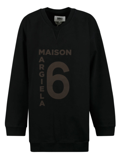 Maison Margiela Women's  Black Other Materials Sweatshirt