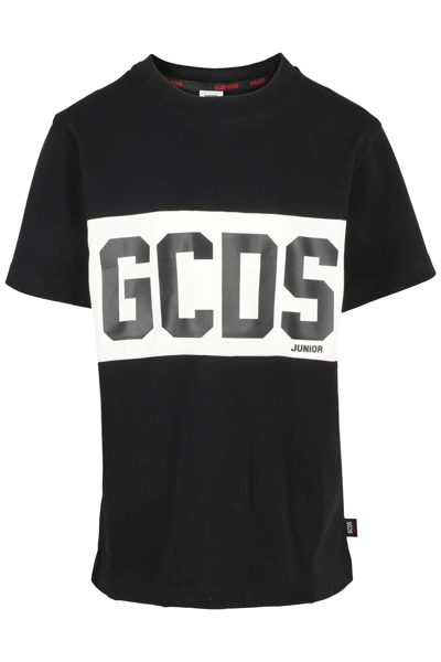Gcds Mini Kids' T-shirt In Black