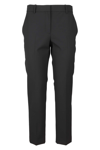 Theory Treeca Double-knit Pants In Black