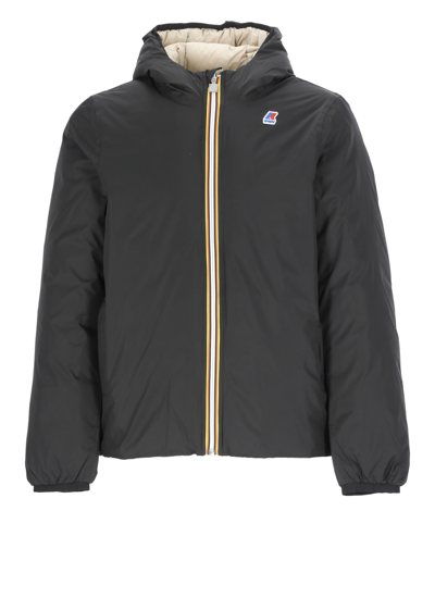 K-way Jacques Thermo Plus Reversible Jacket In Black