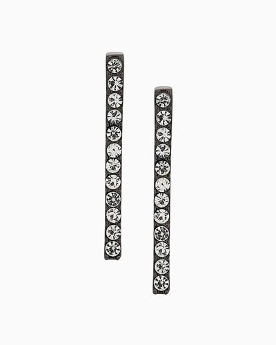 Federica Tosi Earrings Lobo Line Black Diamond