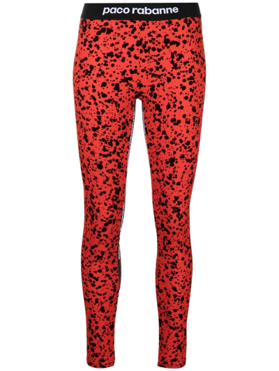 Paco Rabanne Pants In Red