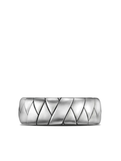 David Yurman Silver Wrap Band Ring In Sterling Silver