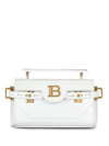 Balmain B-buzz Mini Tote Bag In White