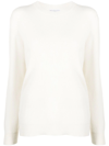 Brunello Cucinelli Boat Neck Jumper In Neutrals