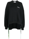 Shop Ambush Logo-print Long-sleeve Sweatshirt In Black