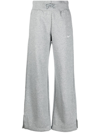 Nike Phoenix Fleece Wide Sweatpants In Grey