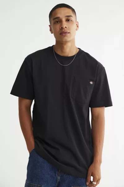 Dickies Heavyweight Pocket Tee In Black