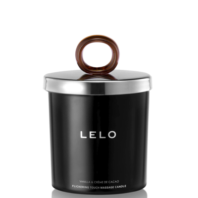 Lelo Flickering Massage Candle 150g (various Options) - Vanilla And Crème De Caco