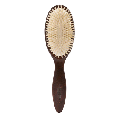 Christophe Robin Detangling Hairbrush With Natural Boar-bristle And Wood