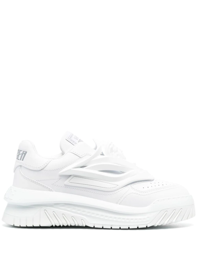 Versace Odissea Chunky-sole Trainers In White