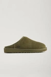 Ugg Classic Suede Slip-on Shoes In Olive