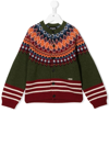 DSQUARED2 BUTTON-UP KNITTED CARDIGAN