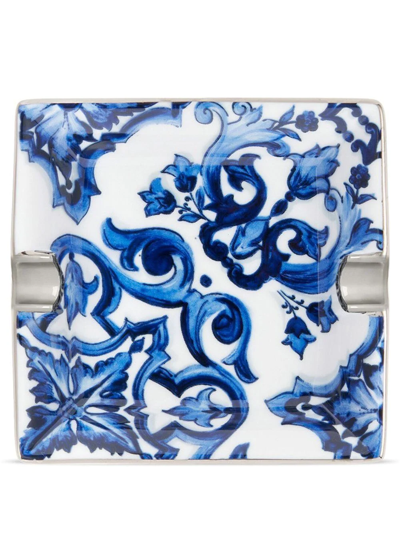 Dolce & Gabbana Porcelain Ash-tray In White