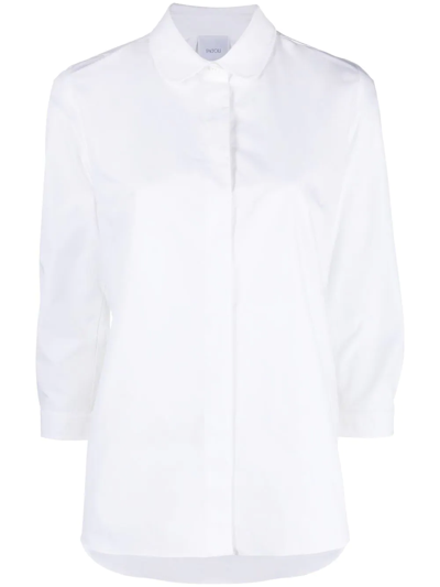 Patou Three-quarter Length Sleeves Shirt In White