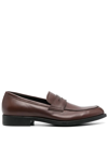 FRATELLI ROSSETTI LEATHER PENNY LOAFERS