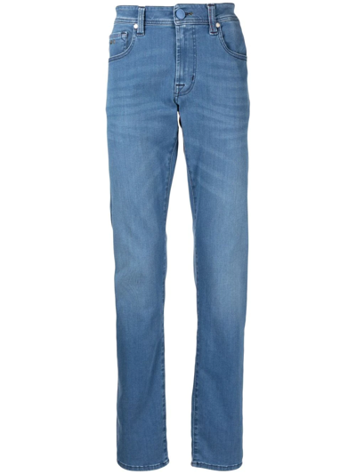 Sartoria Tramarossa Michelange Slim-cut Jeans In Blau