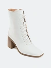 Journee Collection Covva Tru Comfort Foam Bootie In White