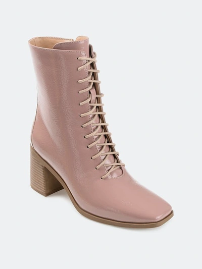 Journee Collection Covva Tru Comfort Foam Bootie In Rose