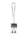 Marni Logo Credit Card Holder On Shoulder In Blue