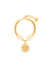Versace Collana Logo In Gold