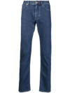 Versace Slim Fit Jeans In Blue