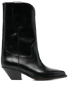 ISABEL MARANT DAHOPE LEATHER BOOTS