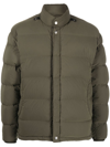 Stone Island Shadow Project Press-stud Puffer Jacket In Green