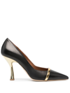 MALONE SOULIERS KARLIE LEATHER PUMPS
