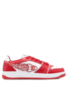 Enterprise Japan Rocket 3d Low-top Leather Sneakers In Red