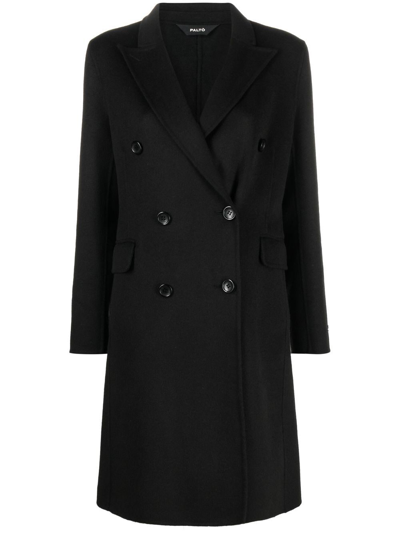 Palto' Wool Blend Double-breasted Coat