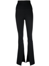 The Mannei High-rise Flared Trousers