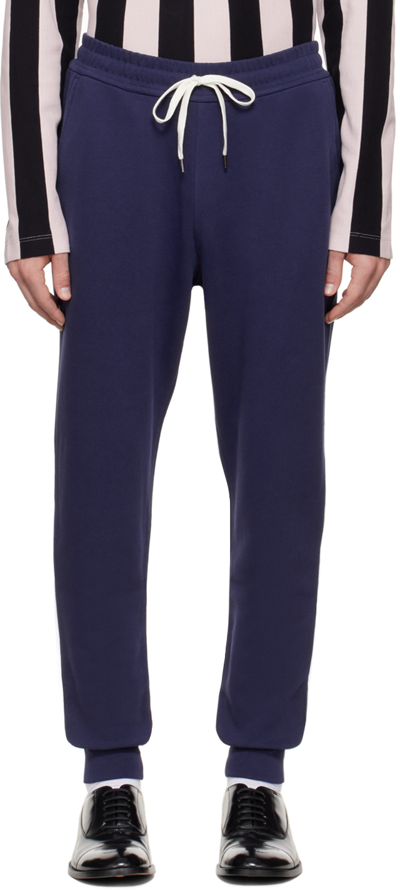 Vivienne Westwood Navy Classic Lounge Pants In K414 Blue