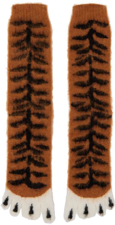 Doublet Orange Tiger Socks