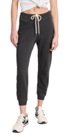 THE GREAT THE CROPPED SWEATPANTS WASHED BLACK