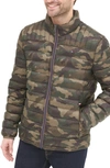 Tommy Hilfiger Real Down Packable Puffer Jacket In Camouflage