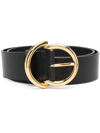 Etro Leather Belt In Black