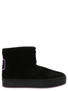 Chiara Ferragni Eyelike Ankle Boots In Black