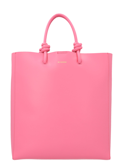Jil Sander Giro Shopping Bag In Pink