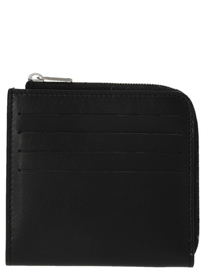 Jil Sander Leather Wallet In Black