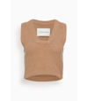 By Malene Birger Wione Wool Sweater Vest In Neutrals