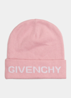 GIVENCHY GIRL'S LOGO-PRINT BEANIE