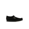 Clarks Wallabee Lace-up Suede Boots - Men's - Calf Leather/calf Suede/rubber In Black