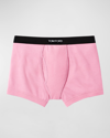 Tom Ford Logo-trim Boxer Briefs In Light Pink