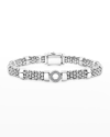 Lagos Enso Caviar Beaded Rope Bracelet In Silver