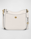 Coach Polished Pebble Leather Crossbody Bag In Chalk